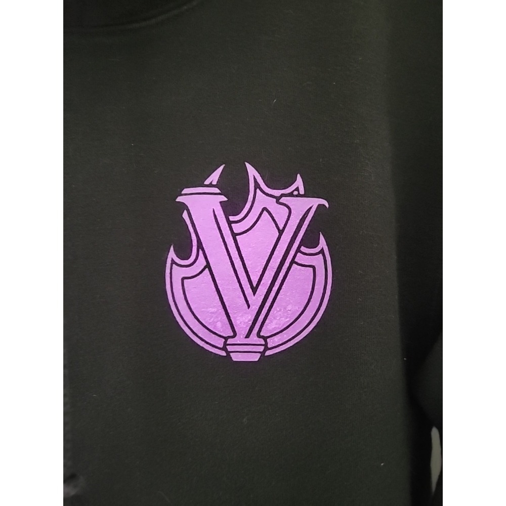 Living World of Verum Men's Medium Black Hoodie - Picture 3 of 6